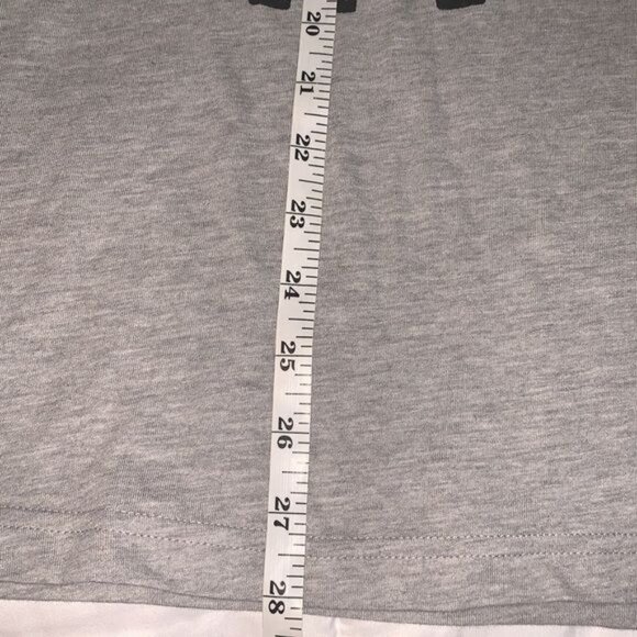 Joe Boxer Team Santa Gray Long Sleeve Shirt Small - Picture 6 of 7